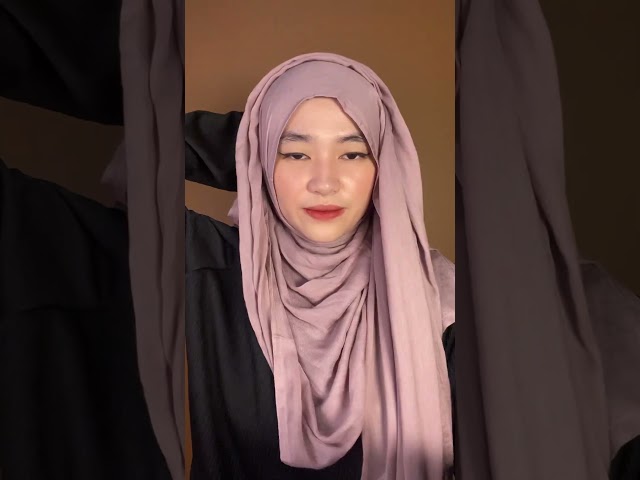Tutorial hijab pashmina viscose simple #tutorial #hijab #hijabstyle #hijabi #tutorialhijab #hijabi