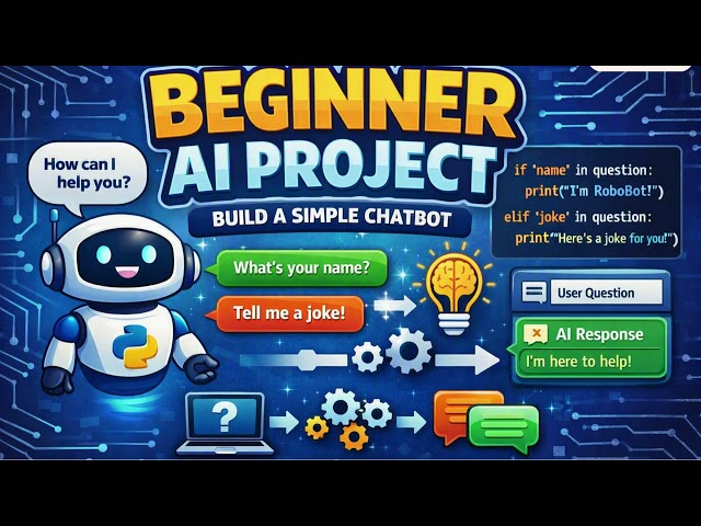 Build Your First AI Chatbot in Python (Beginner Project)