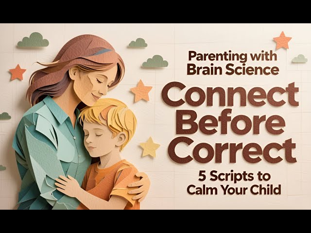 Parenting with Brain Science: 5 “Connect Before Correct” Scripts to Calm Your Child