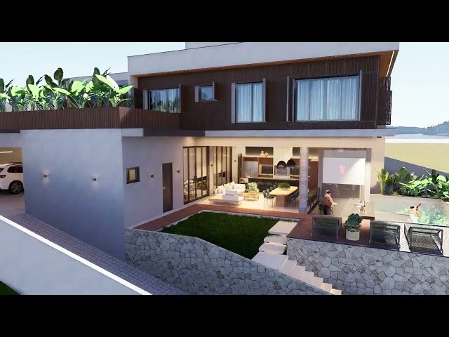 Modern Luxury Villa | 3D Architectural Animation | Exterior Render