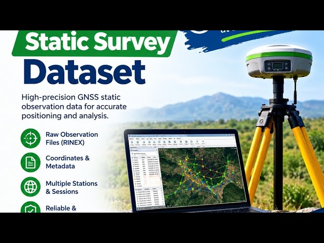 Master GPS Static Survey Processing with Real-world Data || GNSS Post Processing 2026