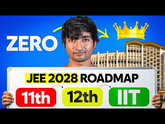 Complete 2 Year Strategy to Crack IIT (Only for Serious Students)