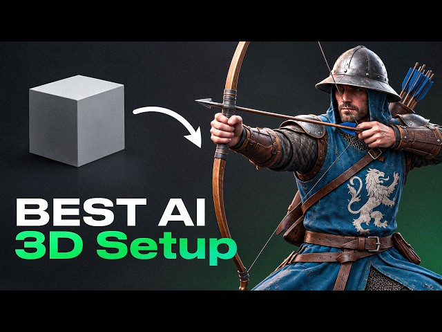 AI Can Do Everything in Blender Now - Mixar