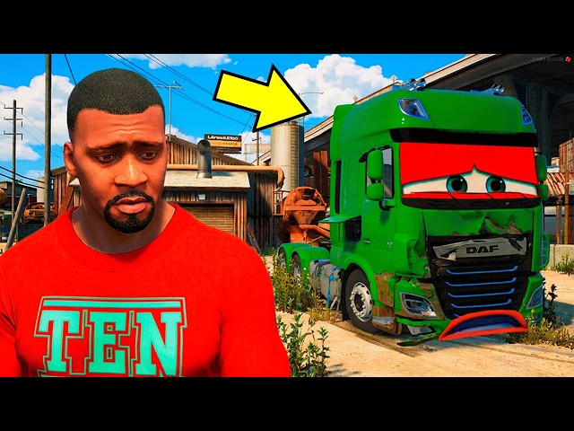 ENCONTREI O CAMINHÃO DO FRANKLIN ASSIM no GTA 5