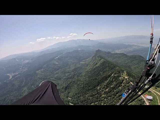 Postavaru - Piatra Mare - Zizin (aterizare in trifoi printre recolte)