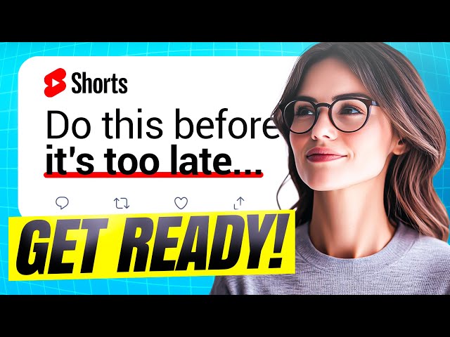 Do THIS Before It’s Too Late! - Big 2025 YouTube Shorts Update