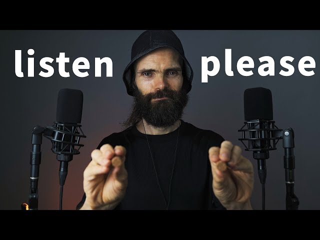 ASMR If you don't understand, it means you have fallen asleep