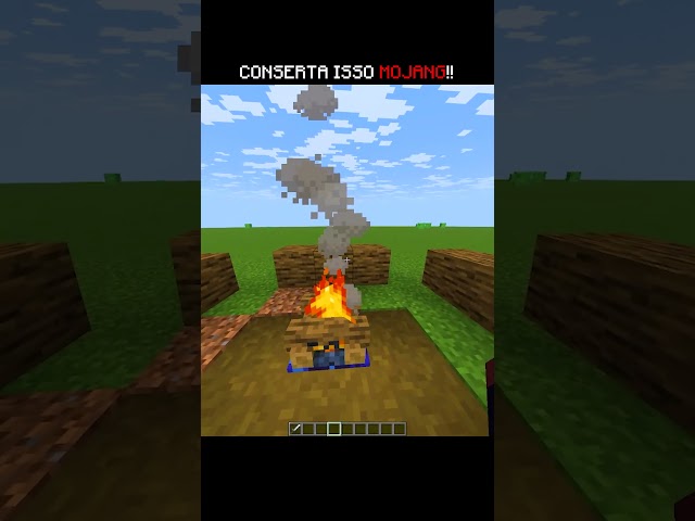 COMO ASSIM MOJANG!? 🤨🤨#minecraft #minecraftmemes #minecraftshorts