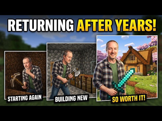 Ferrik's Gaming Live: Starting Minecraft Anew! (Episode 1)