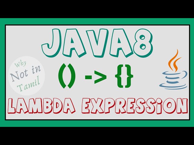 what is Lambda Expression in java8 | java8 lambda basics