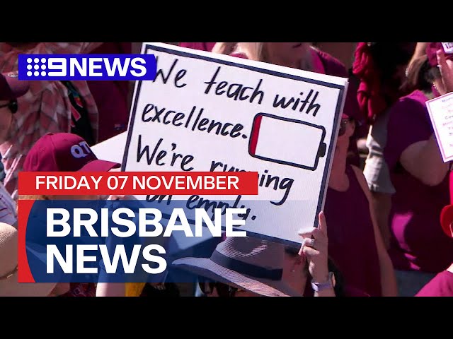 9News Brisbane | Friday November 7 | Full Episode