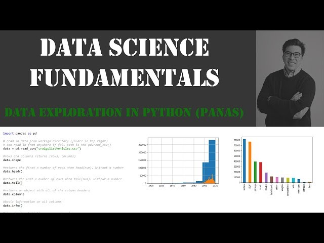 Data Science Fundamentals: Data Exploration in Python (Pandas)