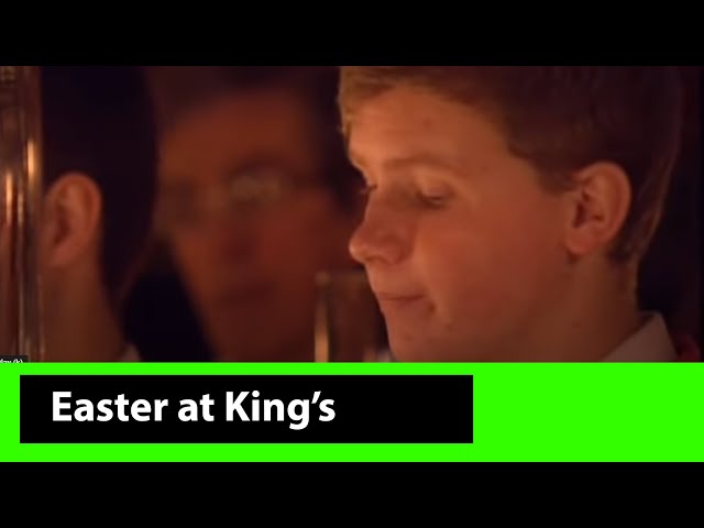 When I survey the Wonderous Cross 🎶 King’s College Choir Cambridge (Easter 2011) Rockingham