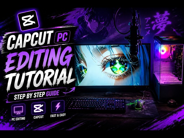 How to Edit Videos on PC Using CapCut | Complete CapCut PC Tutorial for Beginners