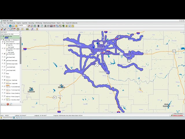 Multi-Layer Buffer Analysis in GIS | Simple GIS Client Mapping Software Tutorial