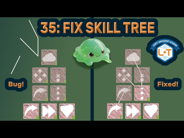 Unity Skill Tree Glitch Fix - LewyT Amusement Academy 35