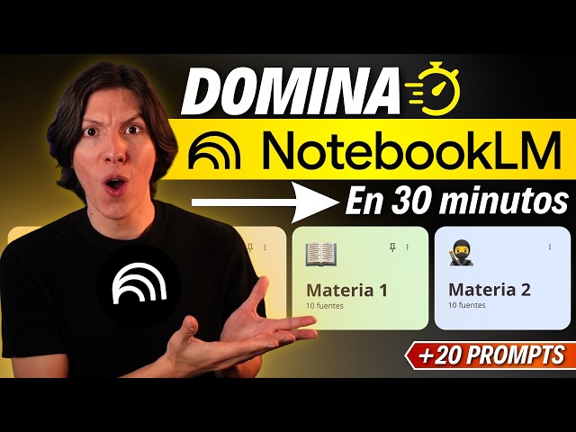 The Only NotebookLM Tutorial You Need: A Guide to Going from ZERO to PRO in 30 Minutes