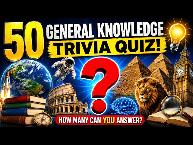 Only Geniuses Pass This General Knowledge Test! #trending #quiz #generalknowledge #trivia
