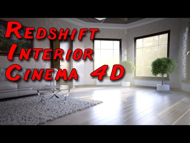 Redshift / C4D / Interior / House Builder