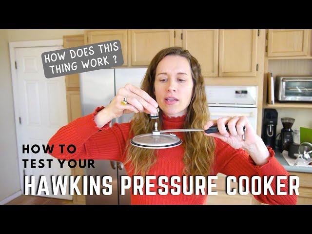 Hawkins Pressure Cooker Test // How to do a trial run for function and safety