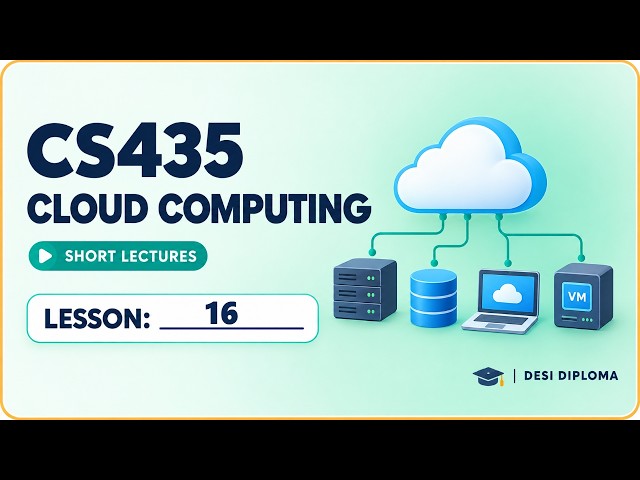 CS435 Short Lectures | Lesson 16-17 | Cloud Deployment Models & Collaboration