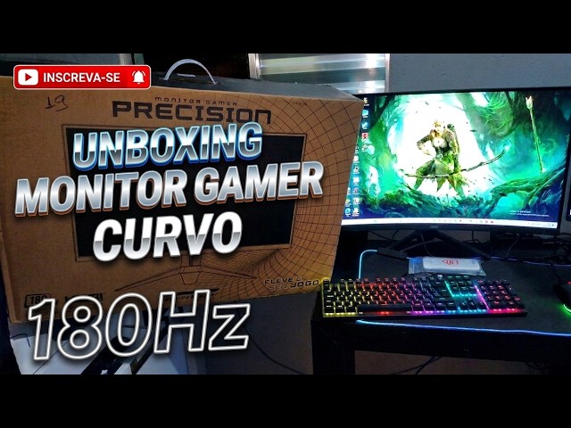 SuperFrame Precision 27" 180Hz Curved Monitor