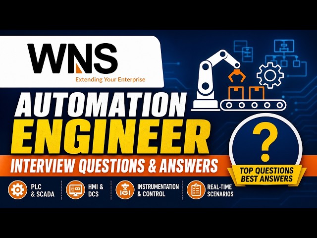 WNS Automation Engineer Interview Questions & Answers
