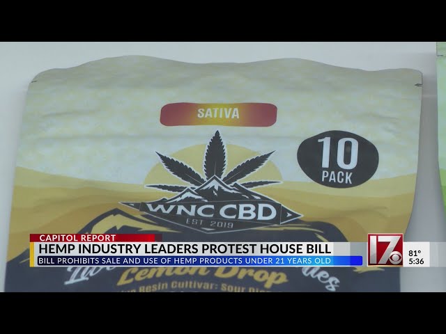 NC hemp industry leaders protest House Bill 328