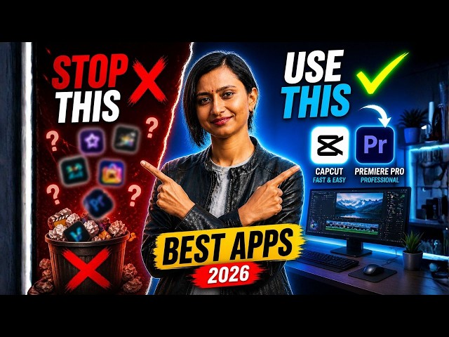 Stop Using Wrong Editing Apps in 2026 😳 | Best Video Editing Software Revealed