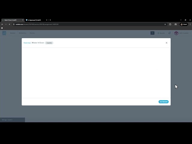 CodeHS Javascript Practice Work 2 (Finished Strings, Math, and Arrays Level 1)