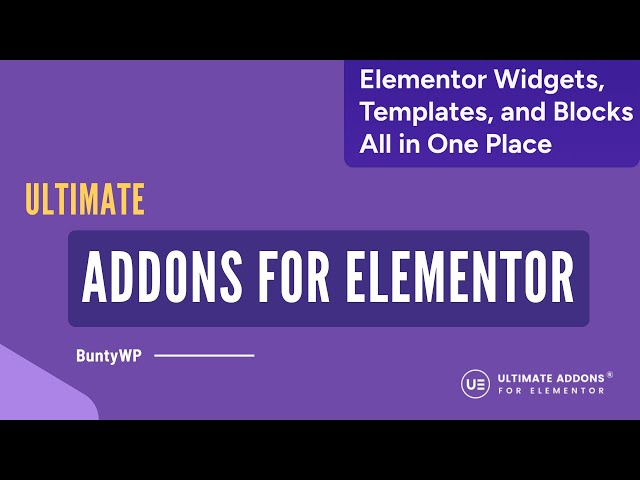 Ultimate Addons for @Elementor  — The Only Addon You’ll Ever Need! 💥 (2025 Guide)
