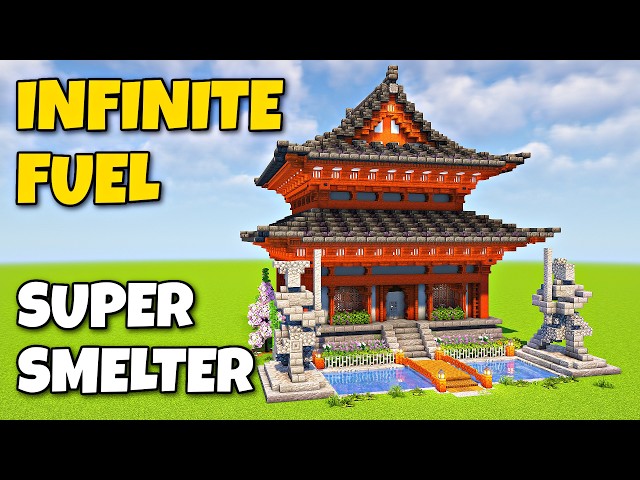 Infinite Fuel Super Smelter | Minecraft Tutorial [Java Edition]