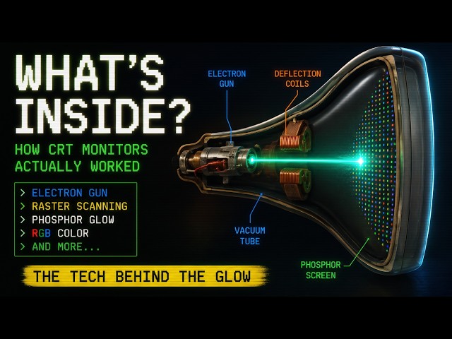 How Old-School CRT Screens Worked | Built in Retro CRT