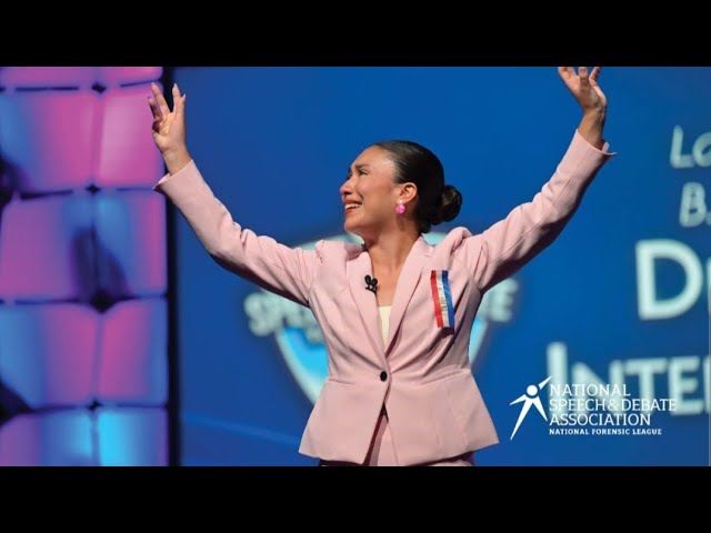 2024 NSDA Dramatic Interpretation National Champion: "Fenix"