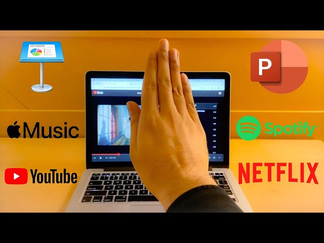 Use Hand Gestures to Control your PowerPoint and Keynote Presentations (Touch-Free)