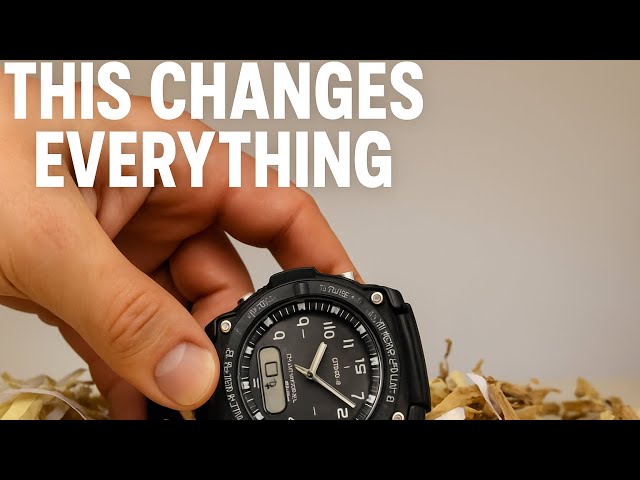 Un punto de inflexión… la relación calidad-precio nunca será la misma… Casio AQS820W