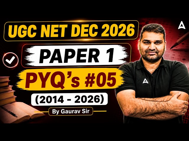 UGC NET Paper 1 | UGC NET Paper 1 Previous Year Questions | UGC NET Paper 1 PYQ By Gaurav Sir