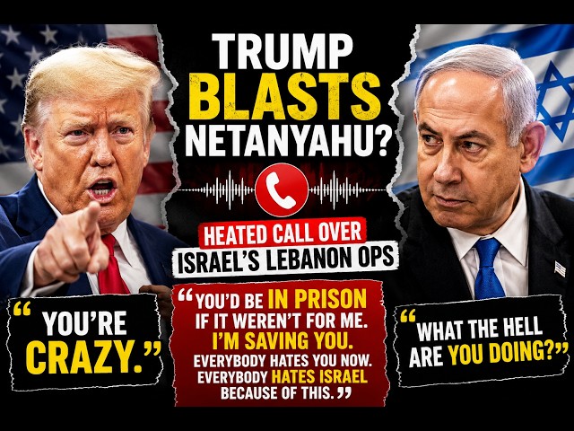 Trump-Netanyahu Rift? Report Claims Heated Call Over Israel's Lebanon Operations