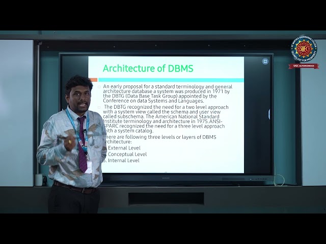 Data Base Management System | St. Martin's Engineering College