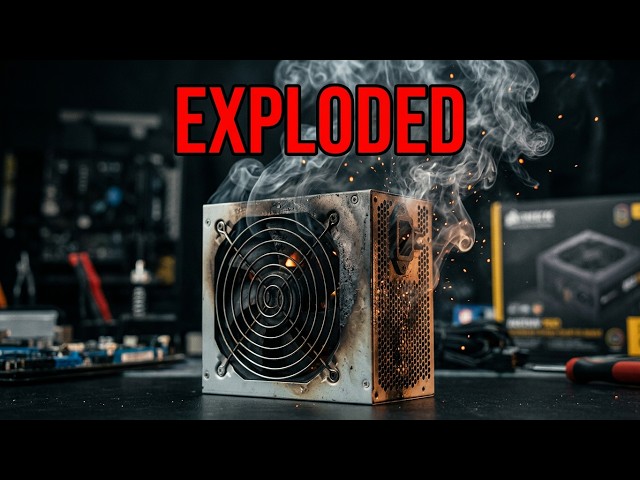 Replacing My "Exploded" Power Supply