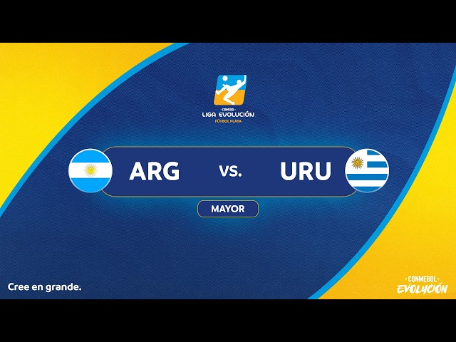LIVE | ARGENTINA vs. URUGUAY | CONMEBOL BEACH SOCCER EVOLUTION LEAGUE - SOUTH ZONE | SENIOR