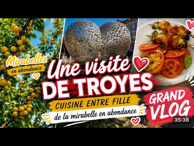 Vlog 🎬 Girls' day out: quick recipe, chatting & exploring Troyes ❤️