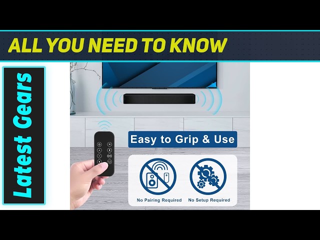 Motiexic Bose Replacement Remote: The Easiest Fix for Your Soundbar?