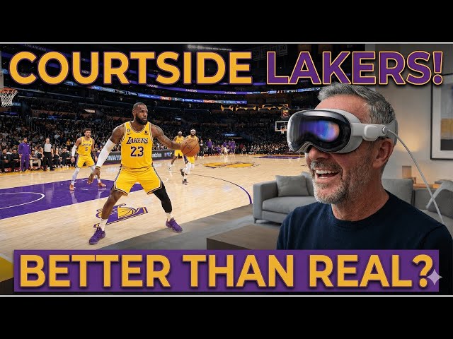 Apple Vision Pro NBA Immersive Review: Don't Buy Courtside Seats!