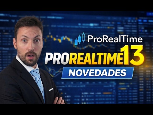 ProRealTime V13: All the NEW FEATURES explained | Tabs, ProScreener, options and Market Profile