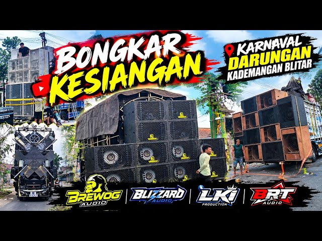 Bongkar kesiangan Brewog Limited, Blizzard, BRT, LKI dll‼️ karnaval Darungan Kademangan Blitar 🔥🔥