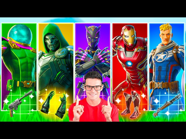 RETO *RANDOM* MARVEL BOSS en Fortnite! 😱 (Capítulo 5)
