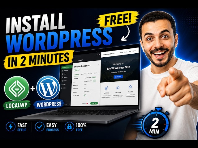 Install WordPress on Your Computer in 2 Minutes