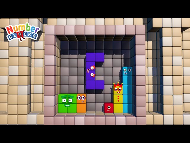 New Numberblocks TETRIS - Learn to Count Song Numbers!