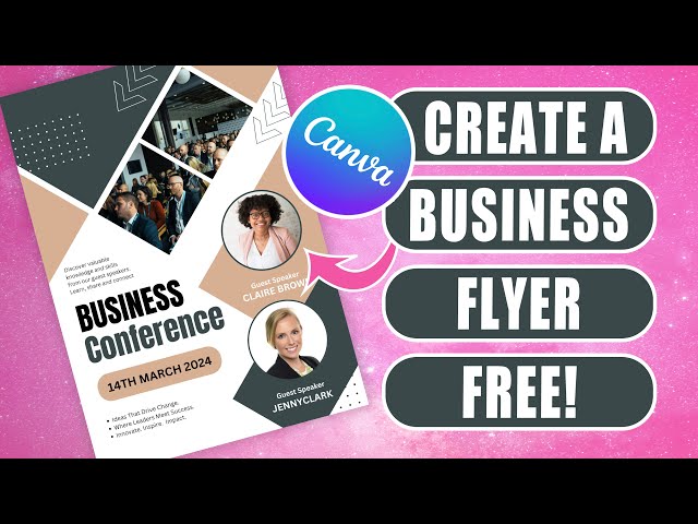 How to design a professional business flyer in Canva | Step-by-Step Guide